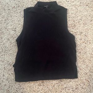 Crop Top Turtle Neck